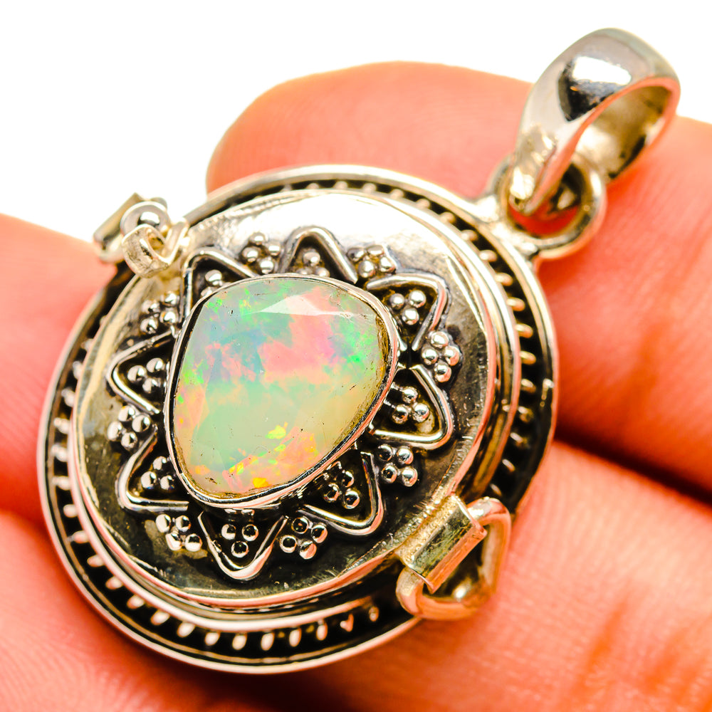Ethiopian Opal Pendants handcrafted by Anasilvercos - PD9939