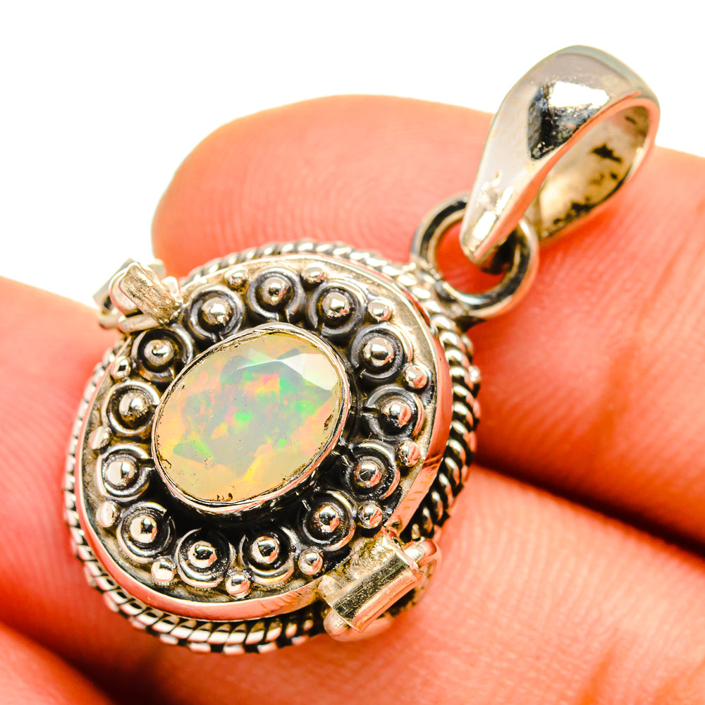 Ethiopian Opal Pendants handcrafted by Anasilvercos - PD9940