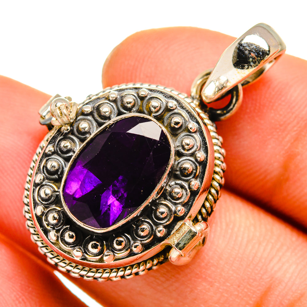 Amethyst Pendants handcrafted by Anasilvercos - PD9946