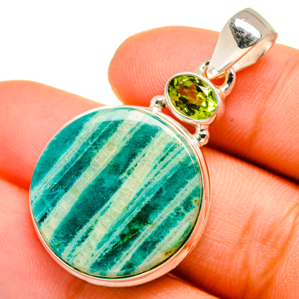 Amazonite Pendants handcrafted by Anasilvercos - PD9952