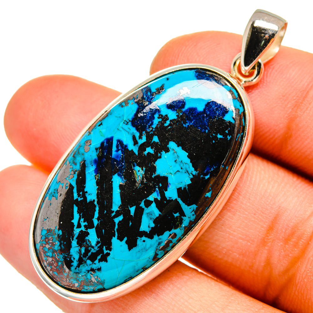 Shattuckite Pendants handcrafted by Anasilvercos - PD9958