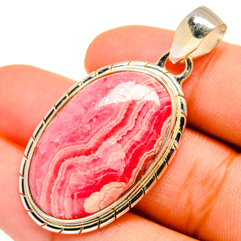 Rhodochrosite Pendants handcrafted by Anasilvercos - PD9971