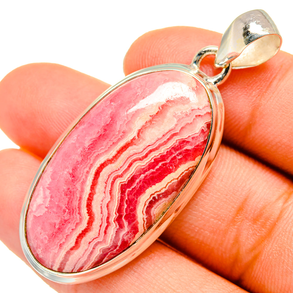 Rhodochrosite Pendants handcrafted by Anasilvercos - PD9973