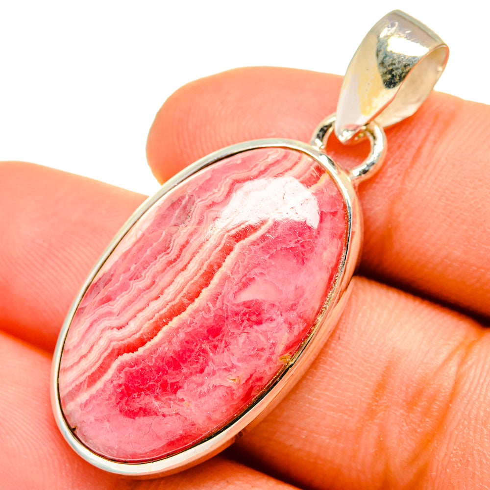 Rhodochrosite Pendants handcrafted by Anasilvercos - PD9974