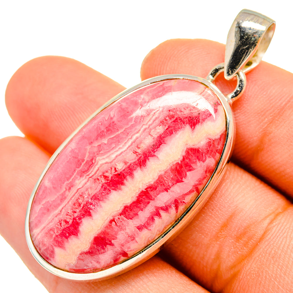 Rhodochrosite Pendants handcrafted by Anasilvercos - PD9975