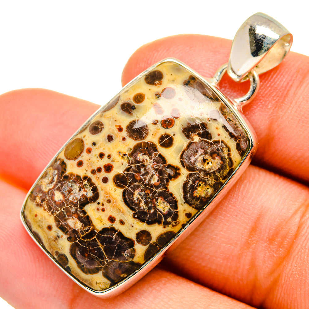 Poppy Jasper Pendants handcrafted by Anasilvercos - PD9999