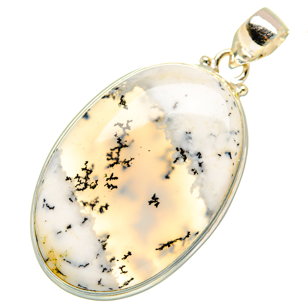 Dendritic Opal Pendants handcrafted by Anasilvercos - PD10016