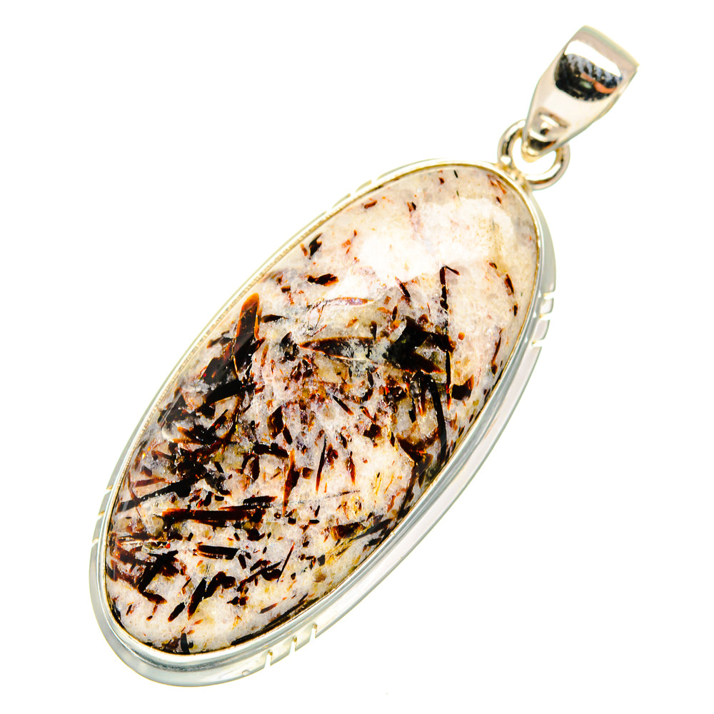 Astrophyllite Pendants handcrafted by Anasilvercos - PD10047