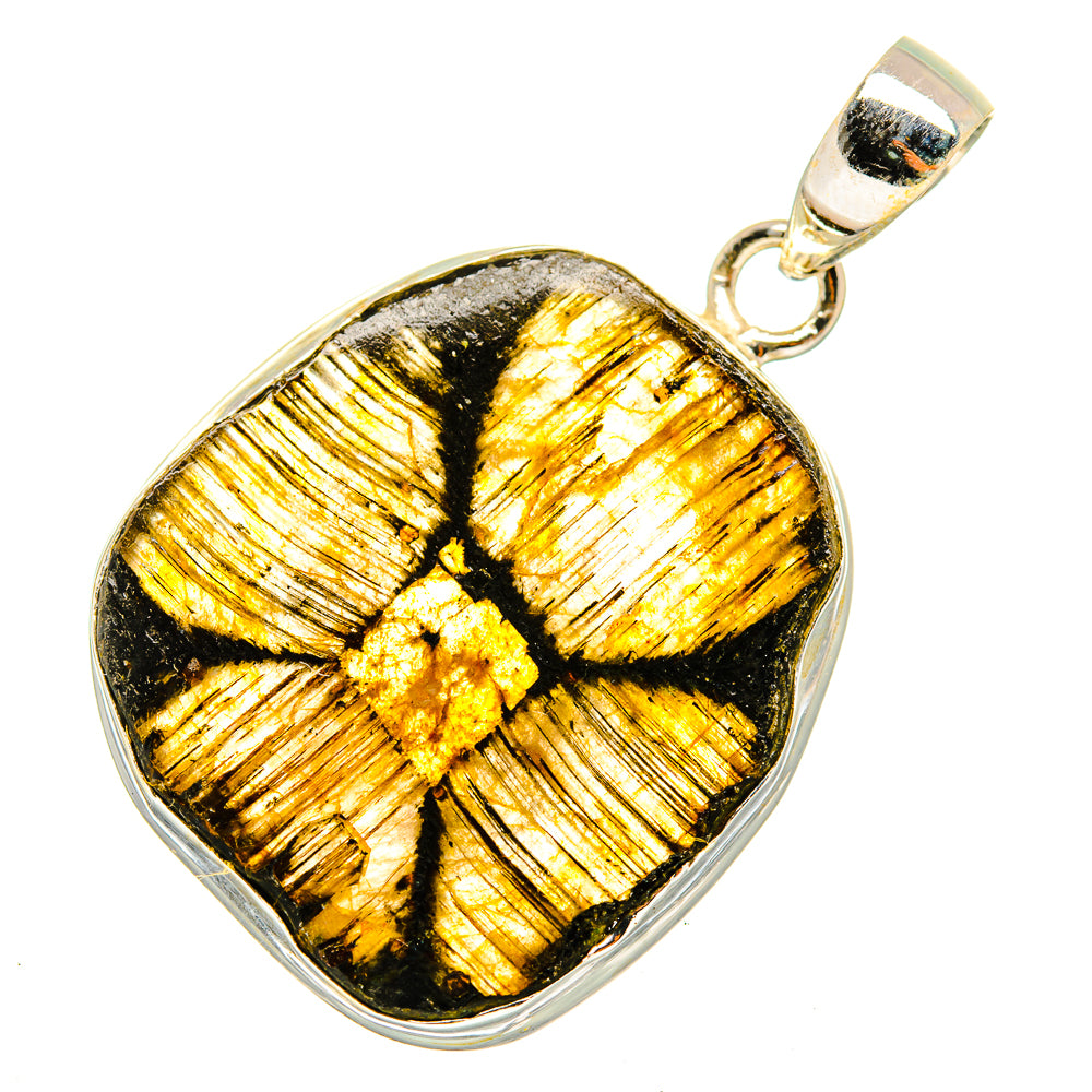 Chiastolite Pendants handcrafted by Anasilvercos - PD10092