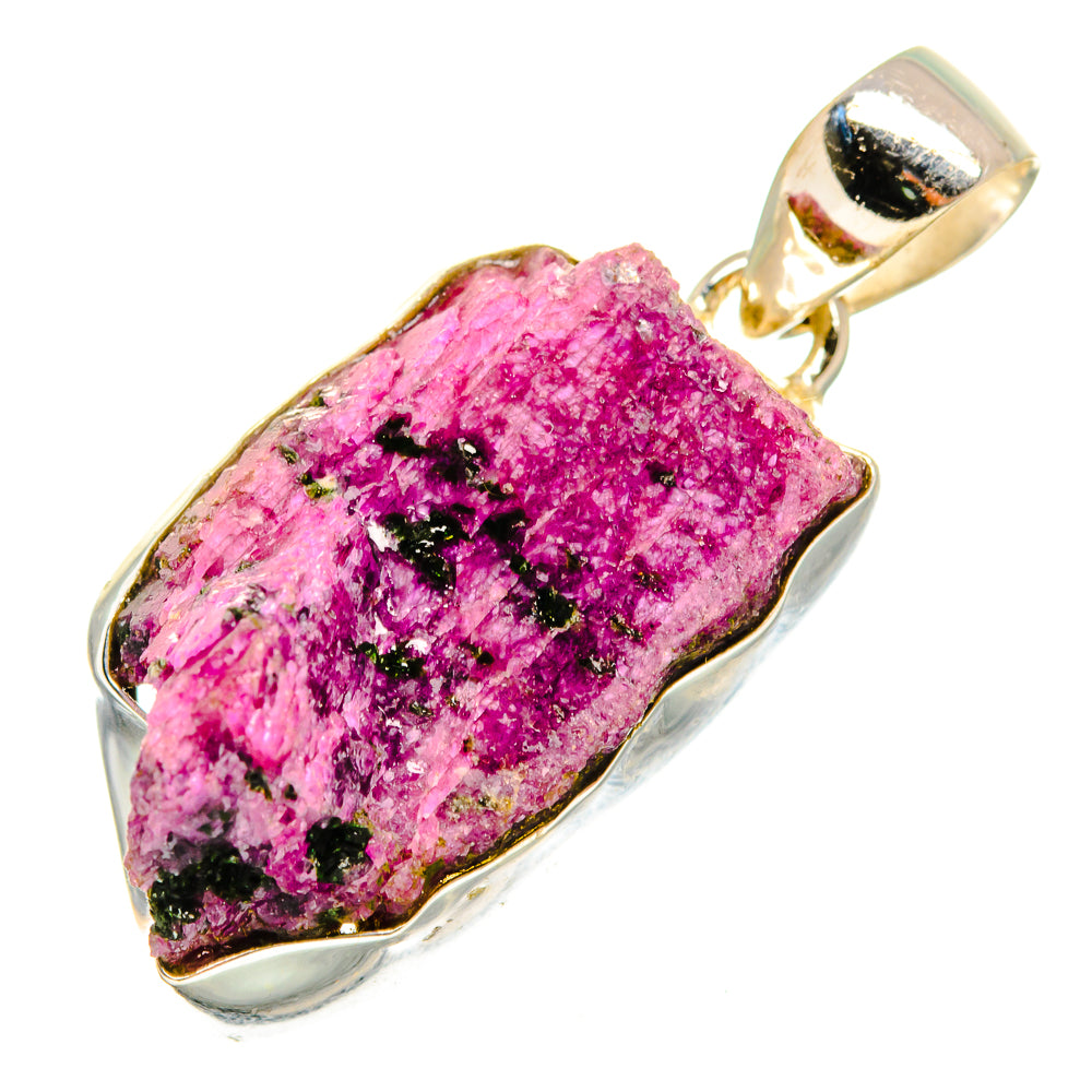 Ruby Fuchsite Pendants handcrafted by Anasilvercos - PD10095