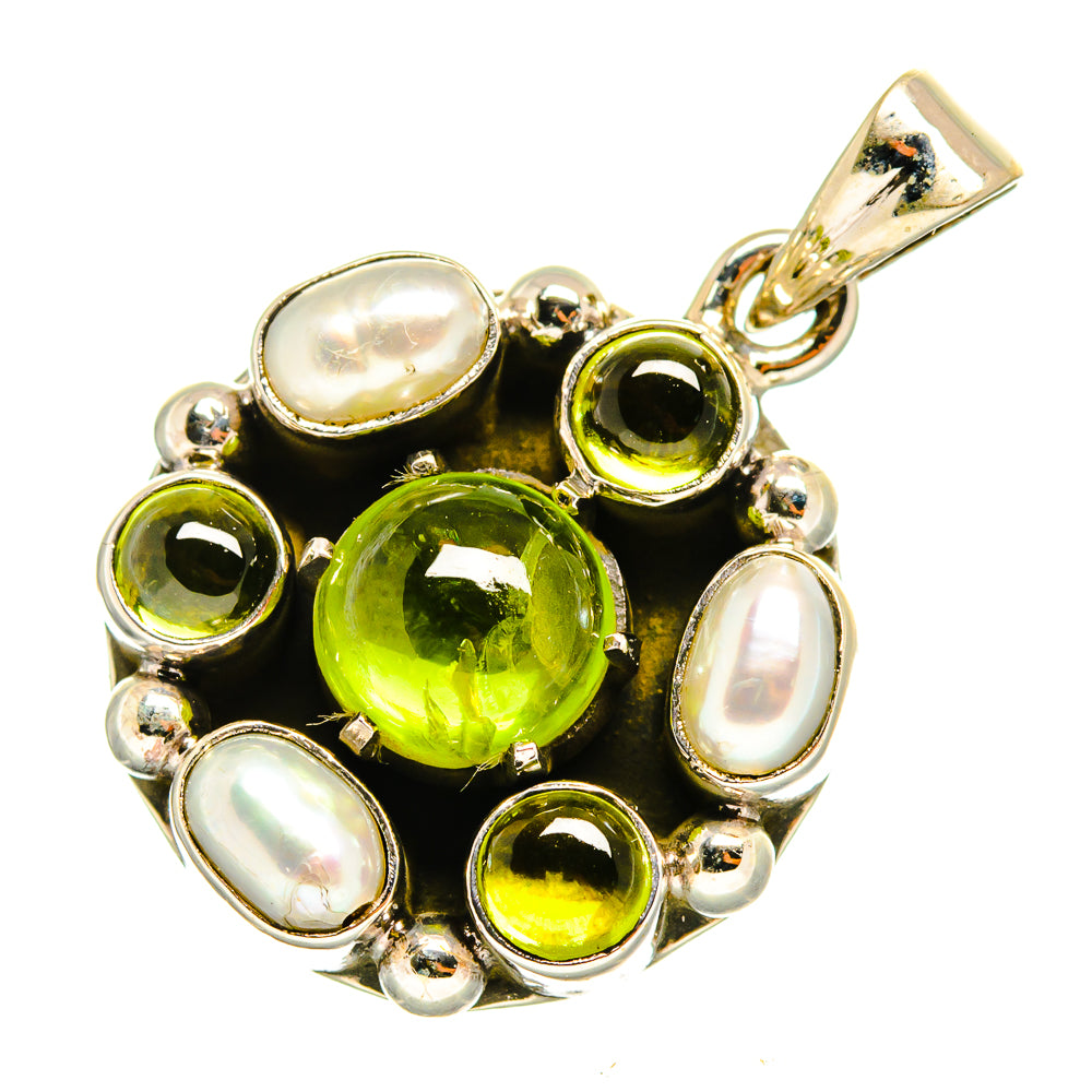 Peridot Pendants handcrafted by Anasilvercos - PD10096
