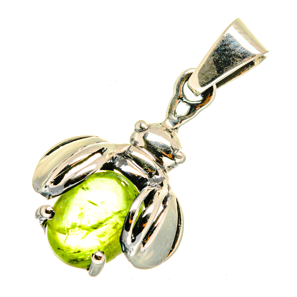 Peridot Pendants handcrafted by Anasilvercos - PD10114