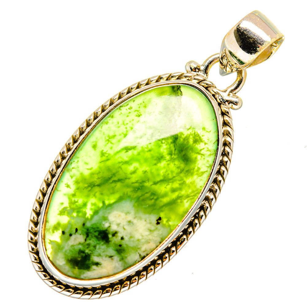Nephrite Jade Pendants handcrafted by Anasilvercos - PD10121