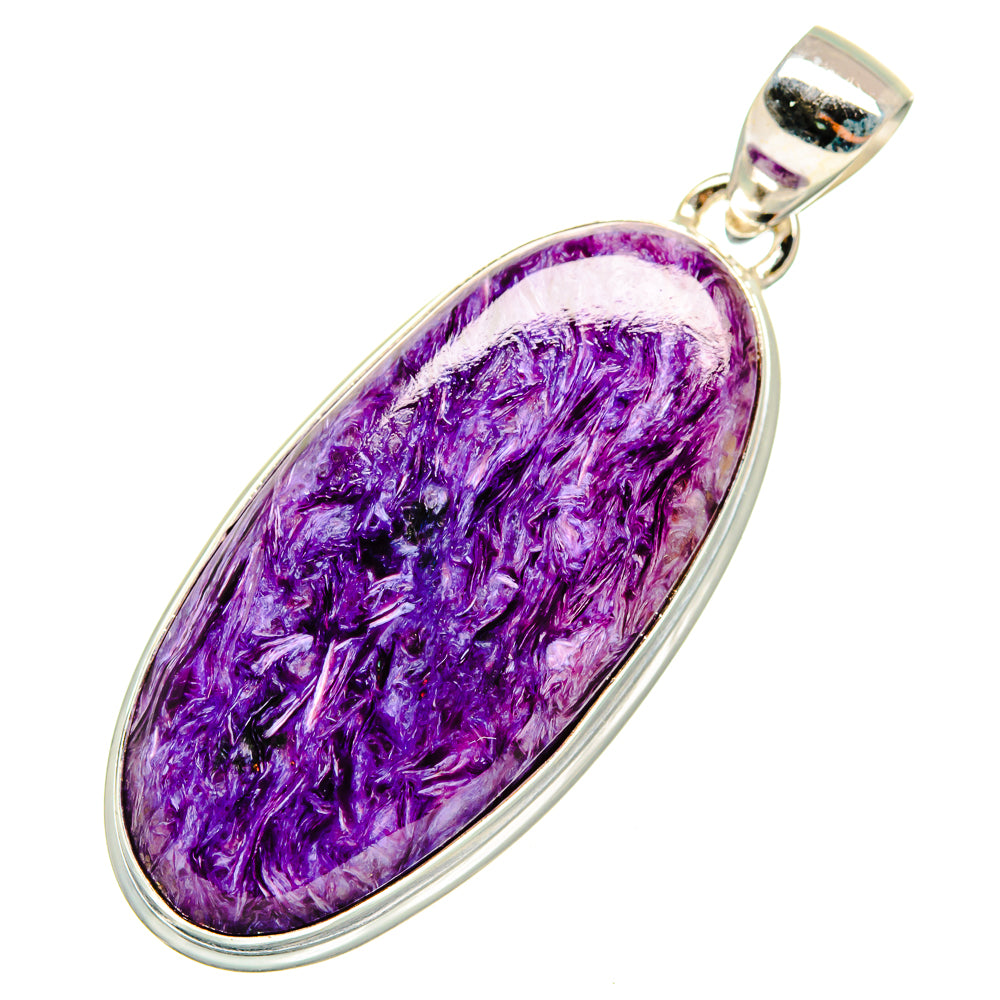 Charoite Pendants handcrafted by Anasilvercos - PD10122