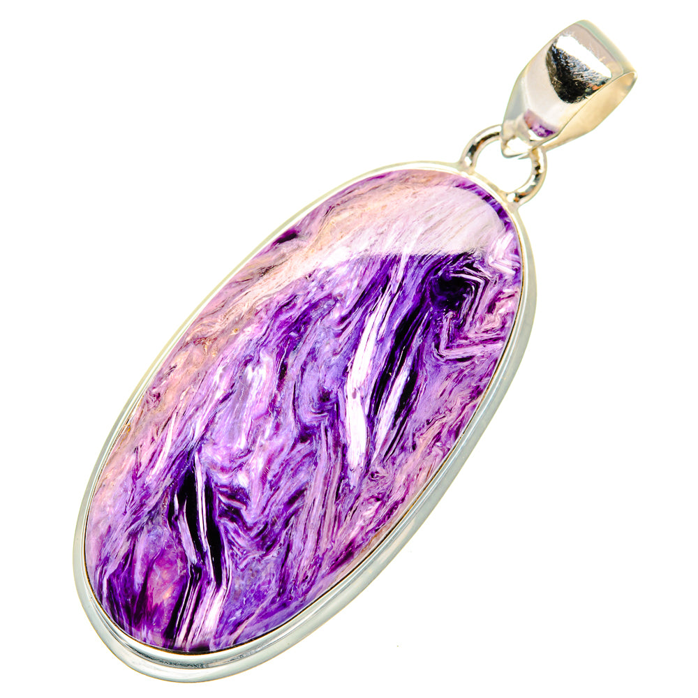Charoite Pendants handcrafted by Anasilvercos - PD10124