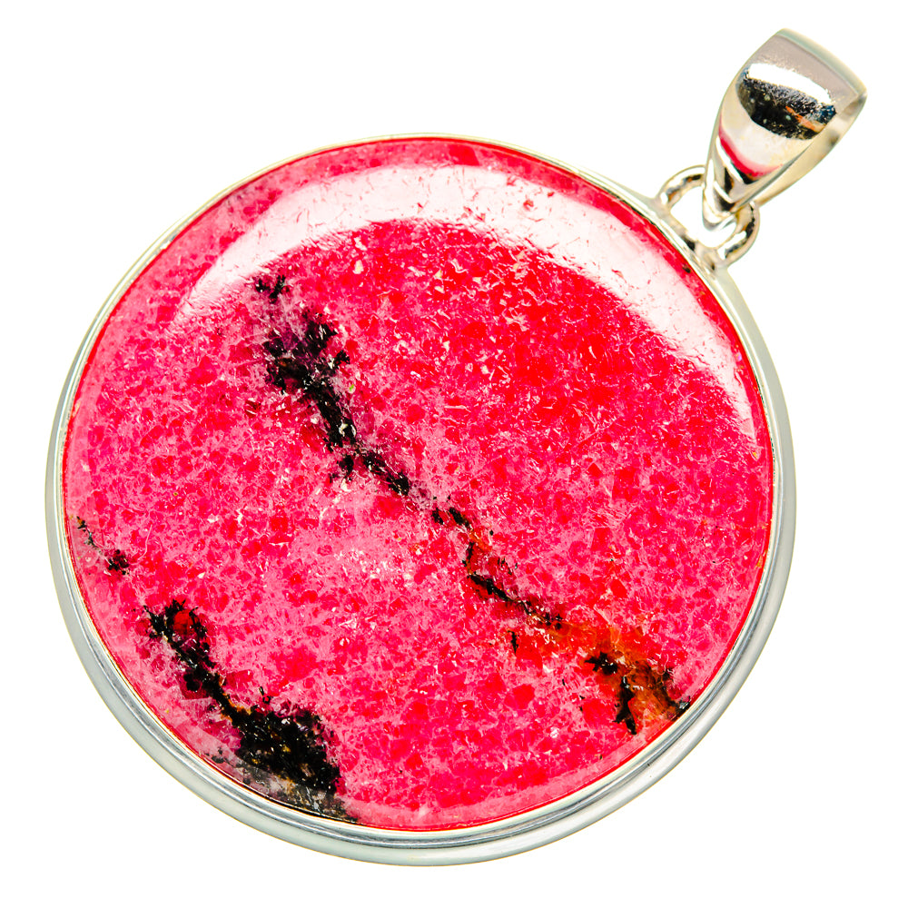 Rhodonite Pendants handcrafted by Anasilvercos - PD10156