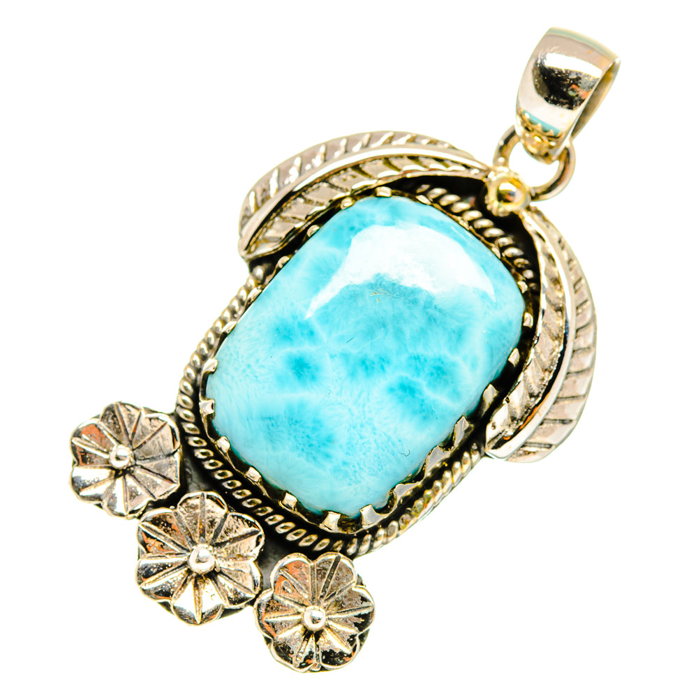 Larimar Pendants handcrafted by Anasilvercos - PD10160