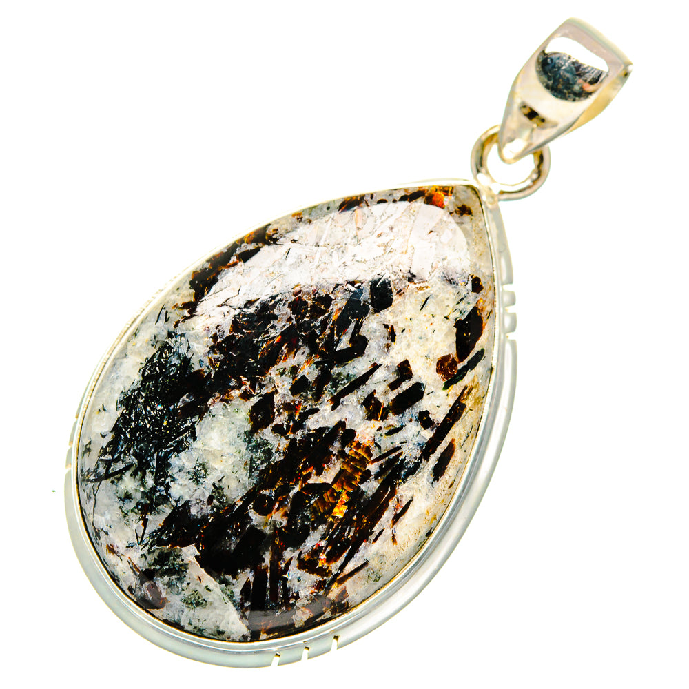 Astrophyllite Pendants handcrafted by Anasilvercos - PD10190