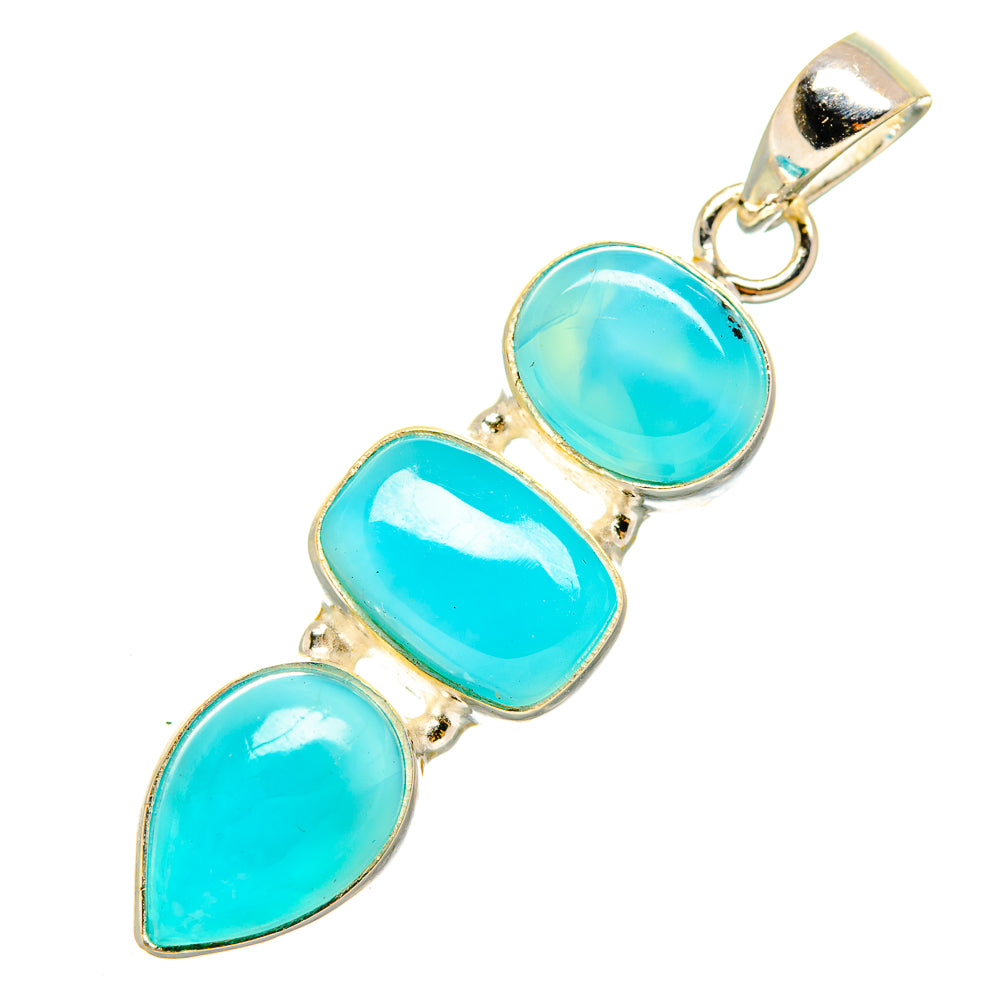 Larimar Pendants handcrafted by Anasilvercos - PD10229