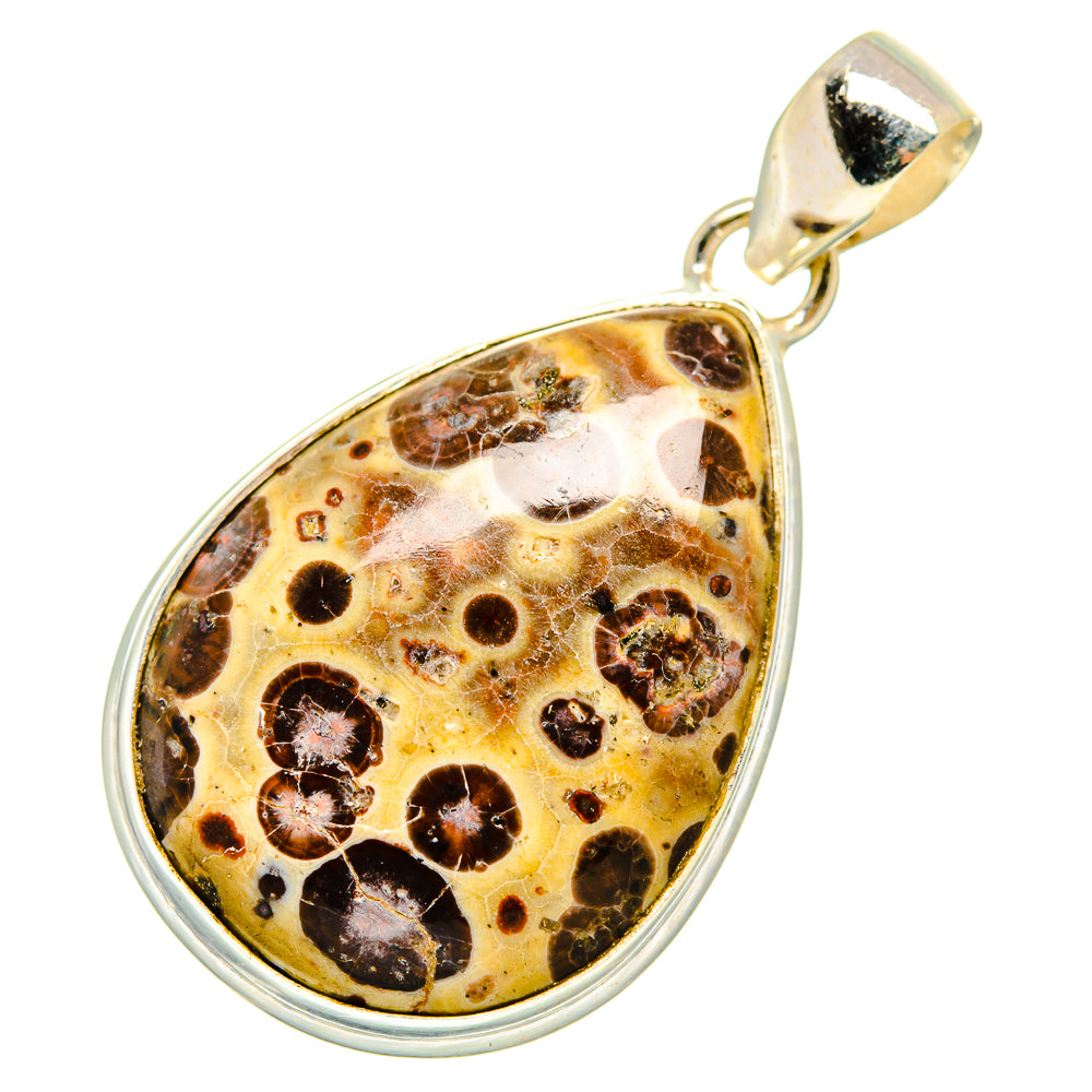 Poppy Jasper Pendants handcrafted by Anasilvercos - PD10232