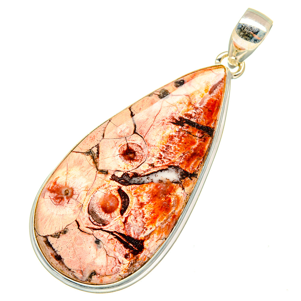 Poppy Jasper Pendants handcrafted by Anasilvercos - PD10244