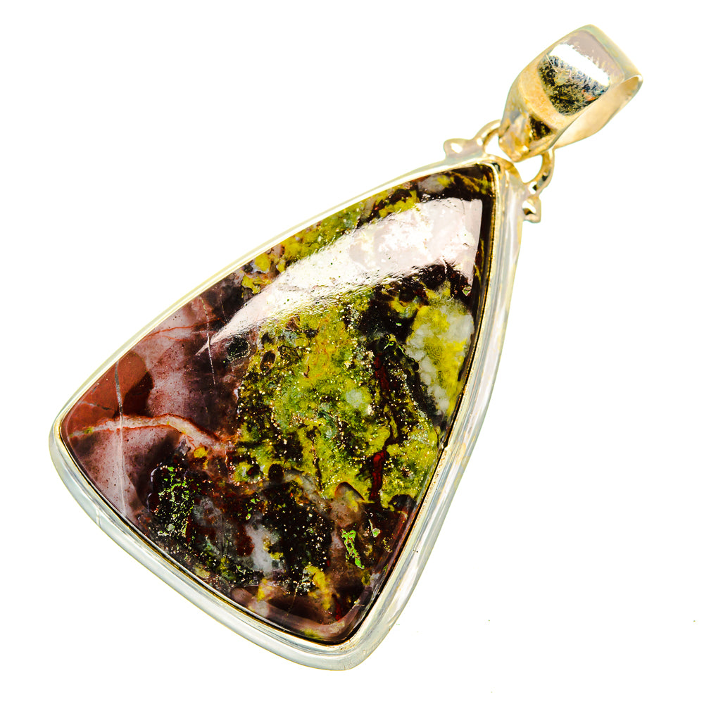 Dragon Blood Jasper Pendants handcrafted by Anasilvercos - PD10249