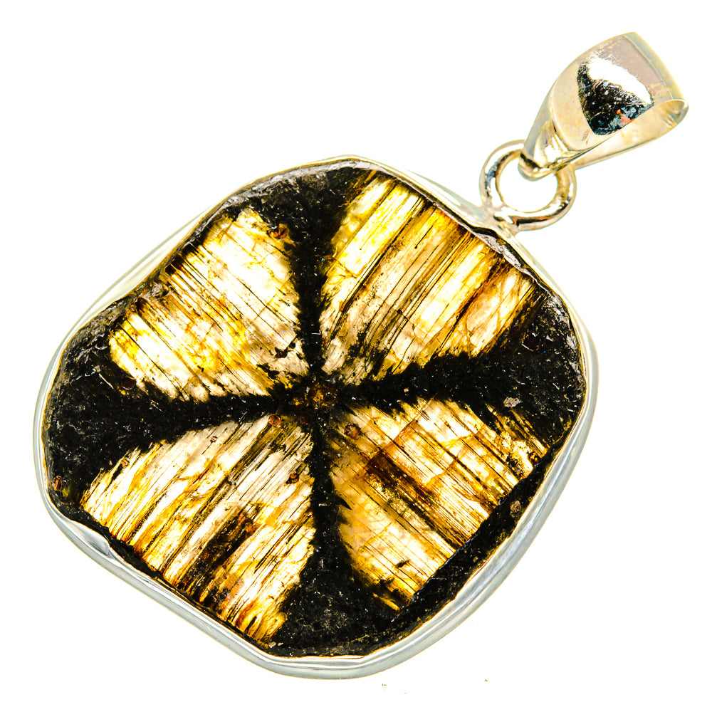 Chiastolite Pendants handcrafted by Anasilvercos - PD10256