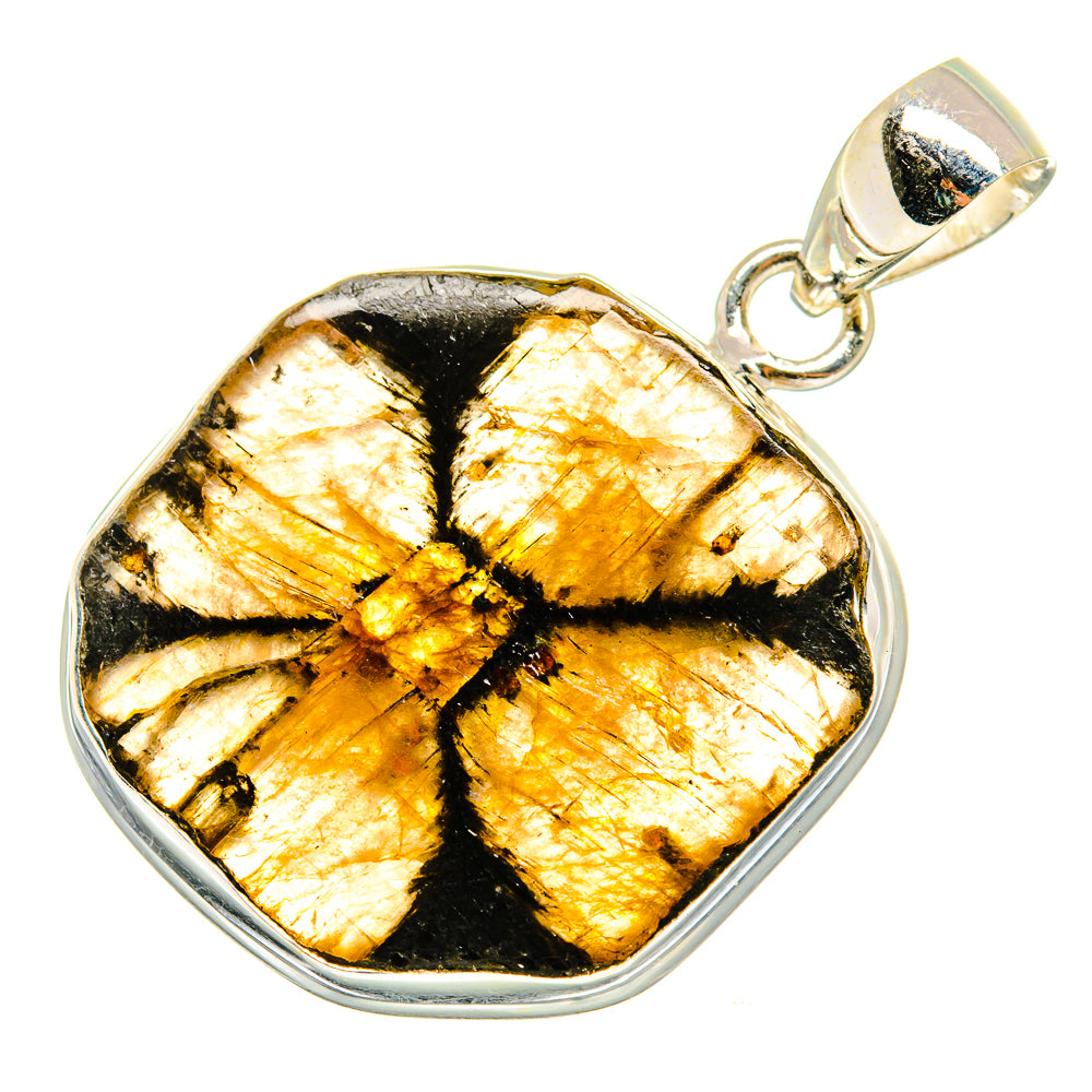 Chiastolite Pendants handcrafted by Anasilvercos - PD10270