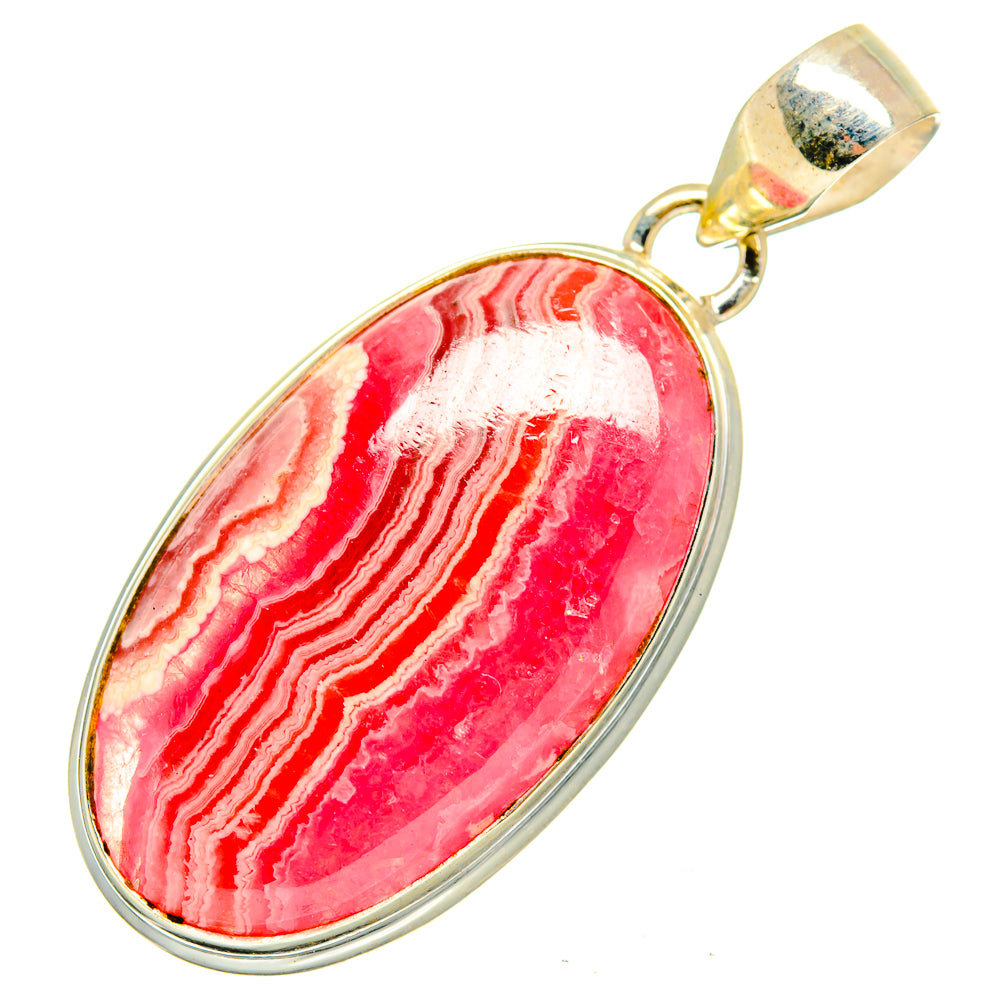 Rhodochrosite Pendants handcrafted by Anasilvercos - PD10276