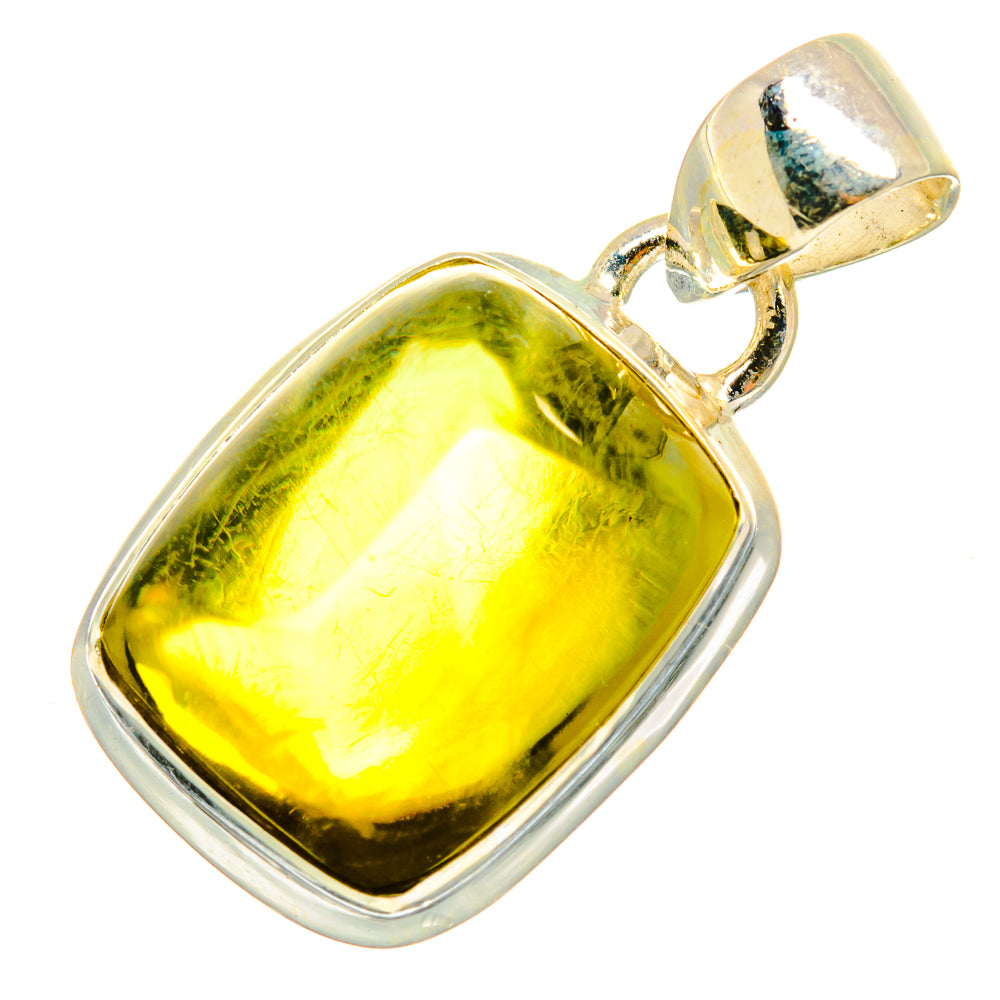 Peridot Pendants handcrafted by Anasilvercos - PD10307