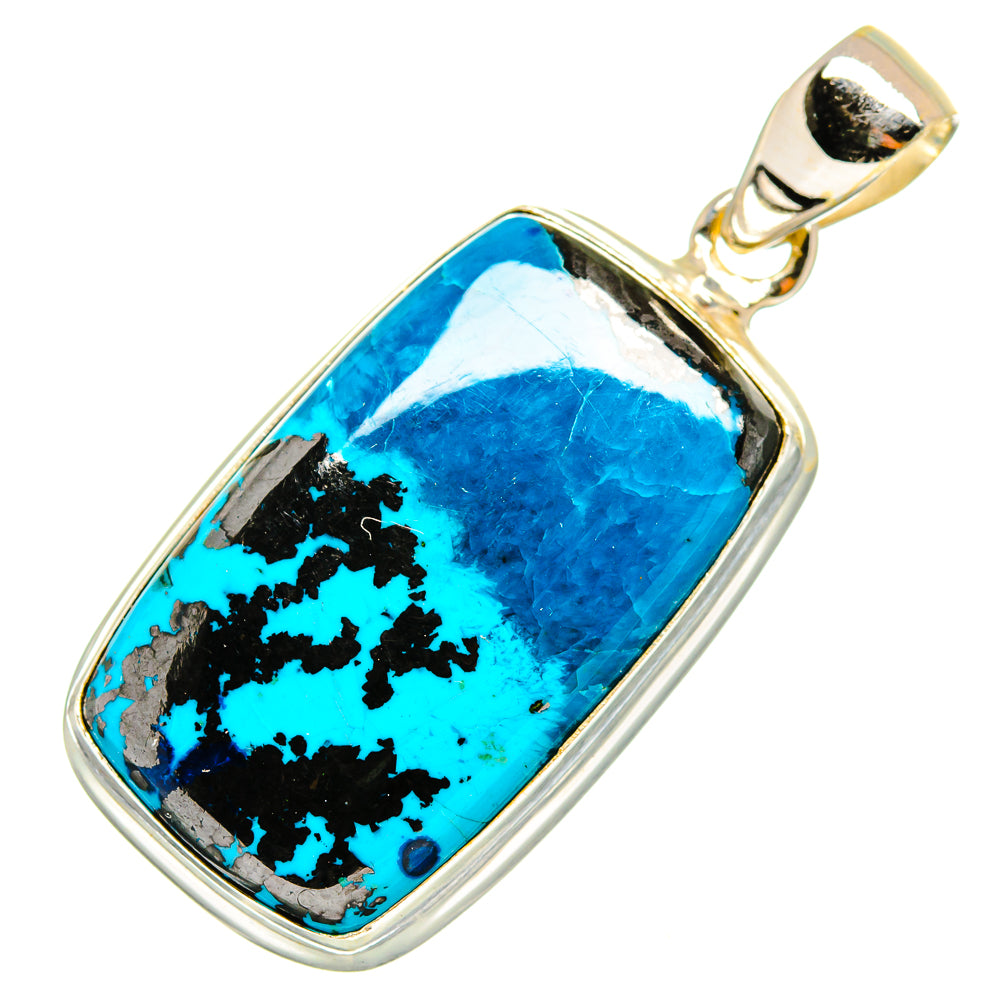 Shattuckite Pendants handcrafted by Anasilvercos - PD10318
