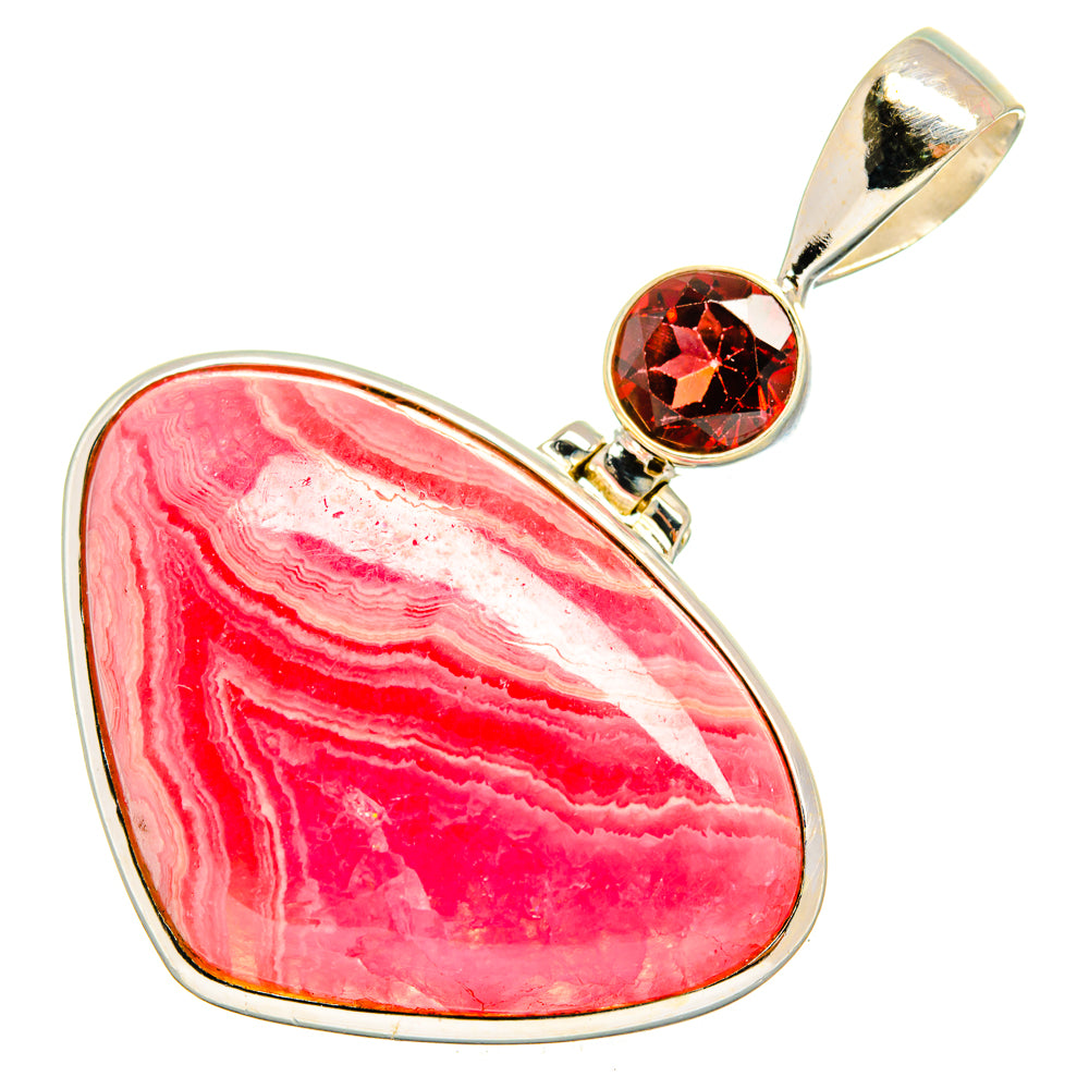 Rhodochrosite Pendants handcrafted by Anasilvercos - PD10344