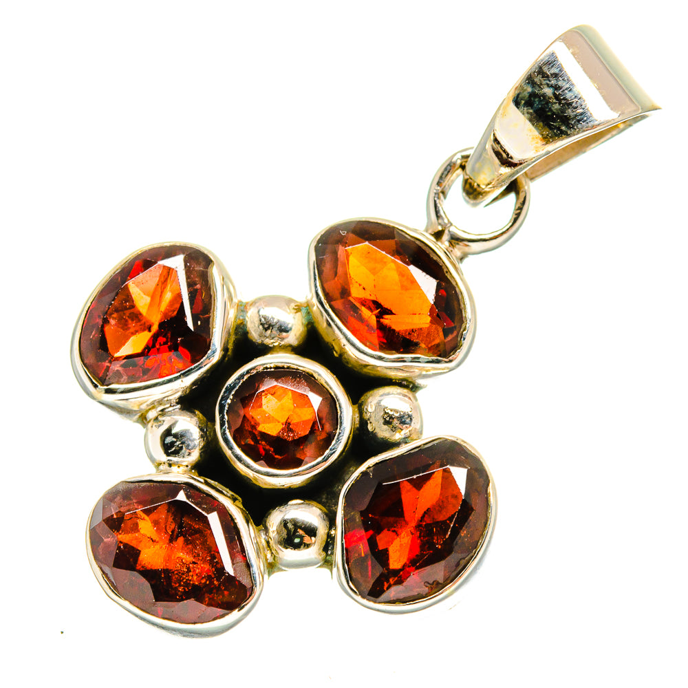 Garnet Pendants handcrafted by Anasilvercos - PD10365