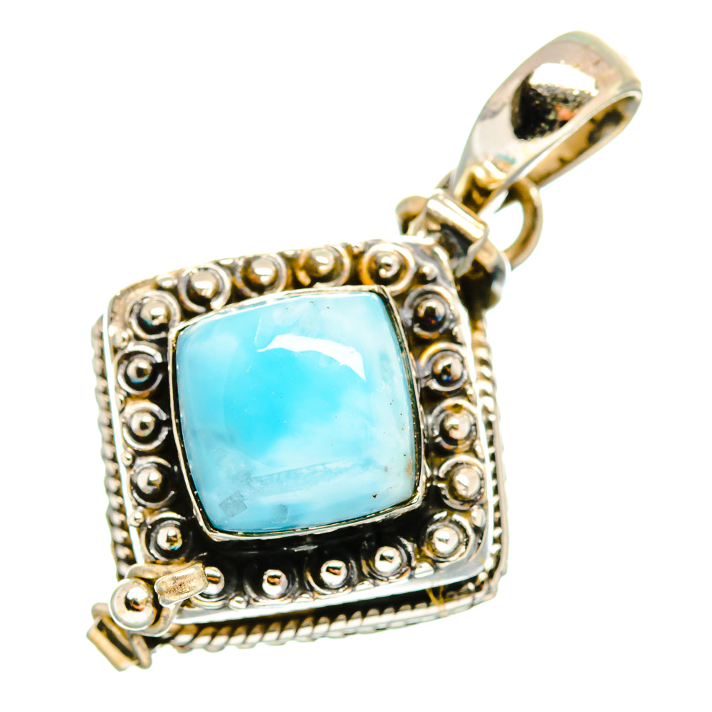 Larimar Pendants handcrafted by Anasilvercos - PD10416