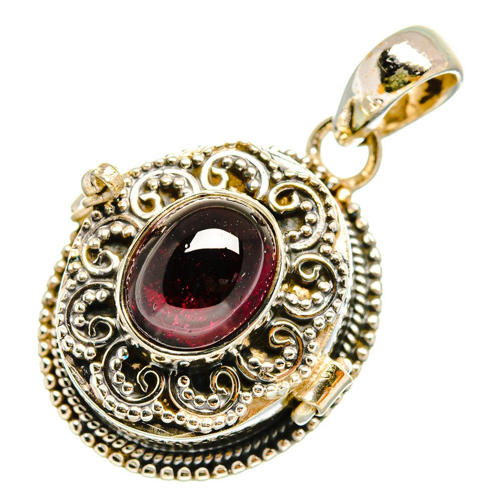 Garnet Pendants handcrafted by Anasilvercos - PD10427
