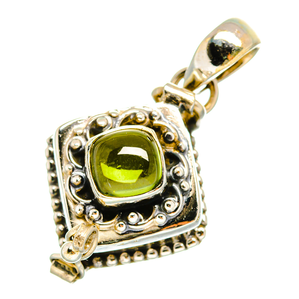 Peridot Pendants handcrafted by Anasilvercos - PD10430