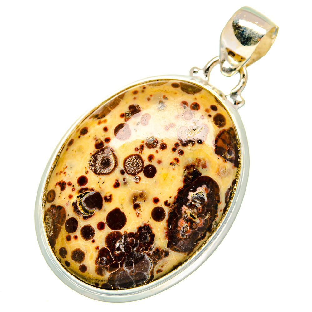 Poppy Jasper Pendants handcrafted by Anasilvercos - PD10434 - Photo 2