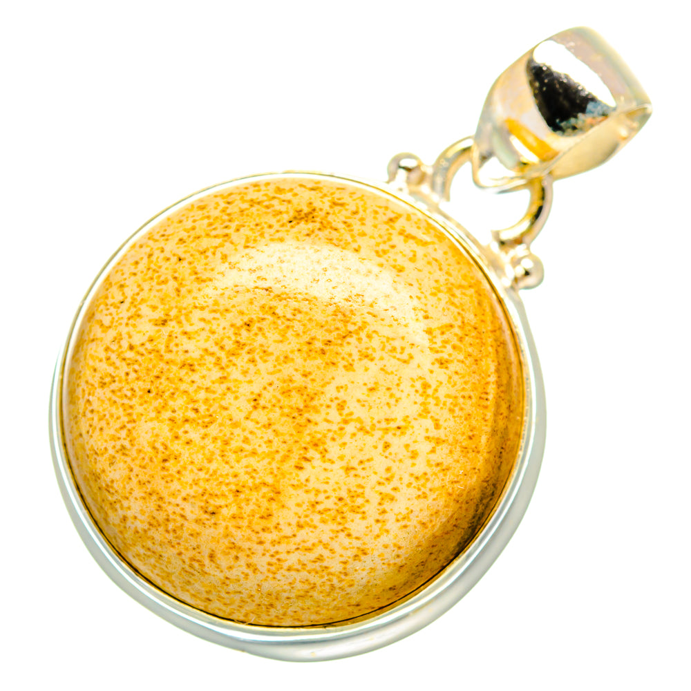 Fossil Coral Pendants handcrafted by Anasilvercos - PD10441