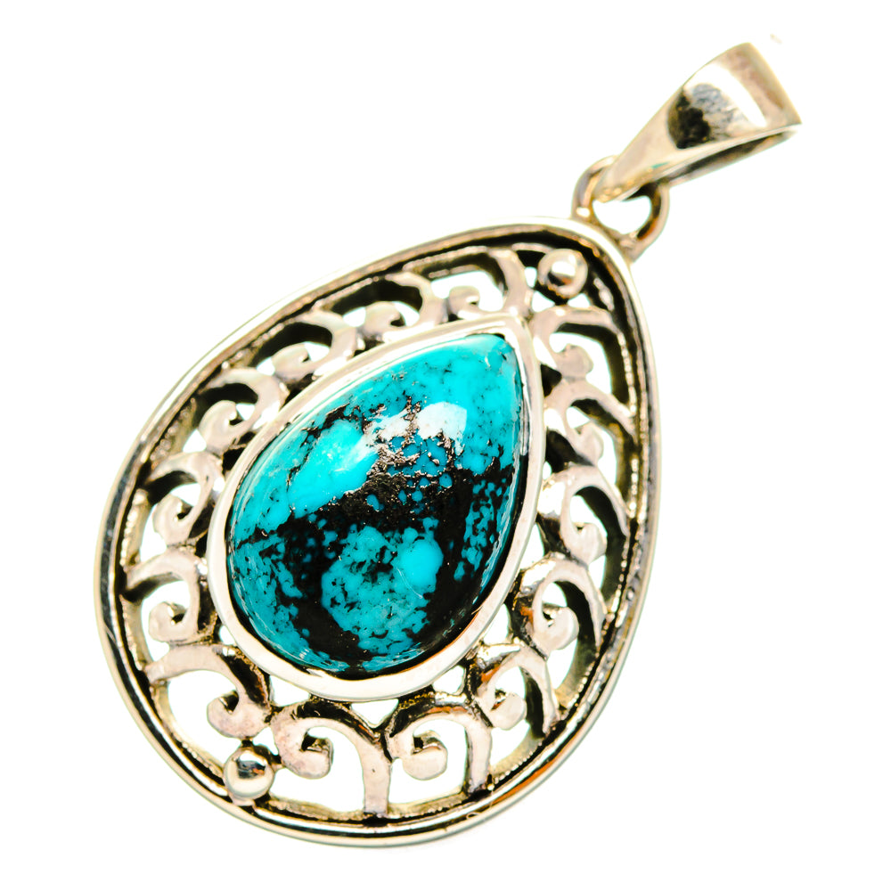 Shattuckite Pendants handcrafted by Anasilvercos - PD10442