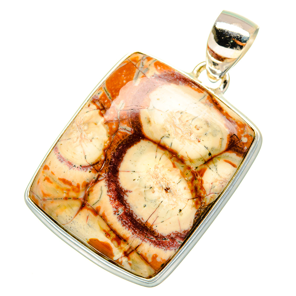 Poppy Jasper Pendants handcrafted by Anasilvercos - PD10447
