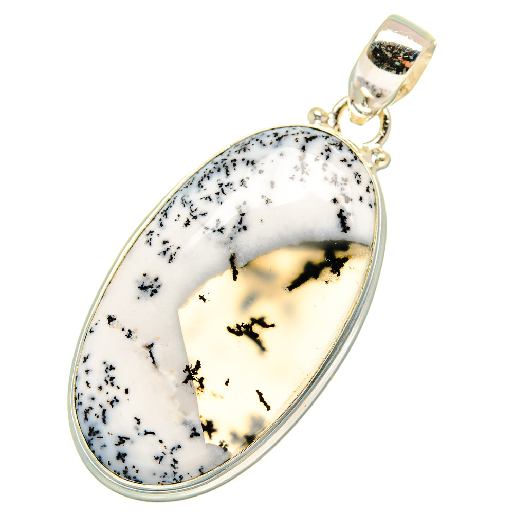 Dendritic Opal Pendants handcrafted by Anasilvercos - PD10456