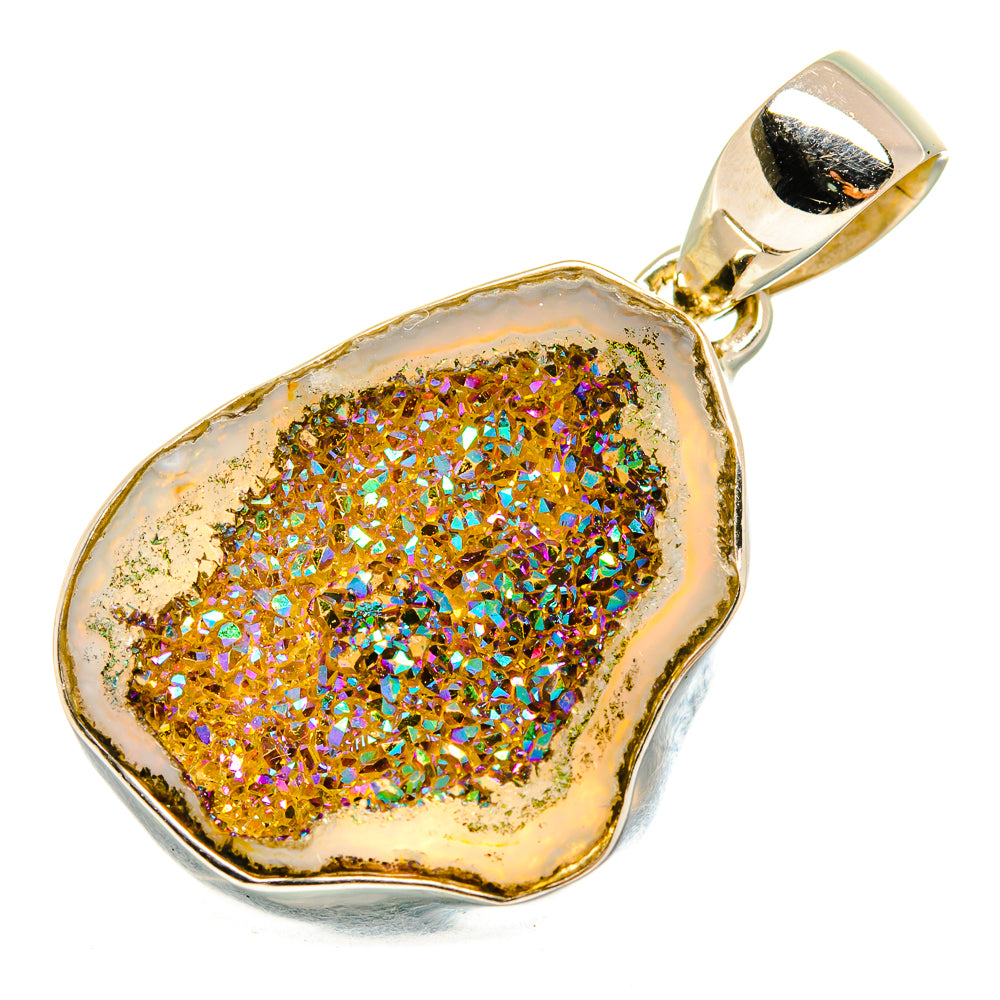 Ruby Zoisite Pendants handcrafted by Anasilvercos - PD10461