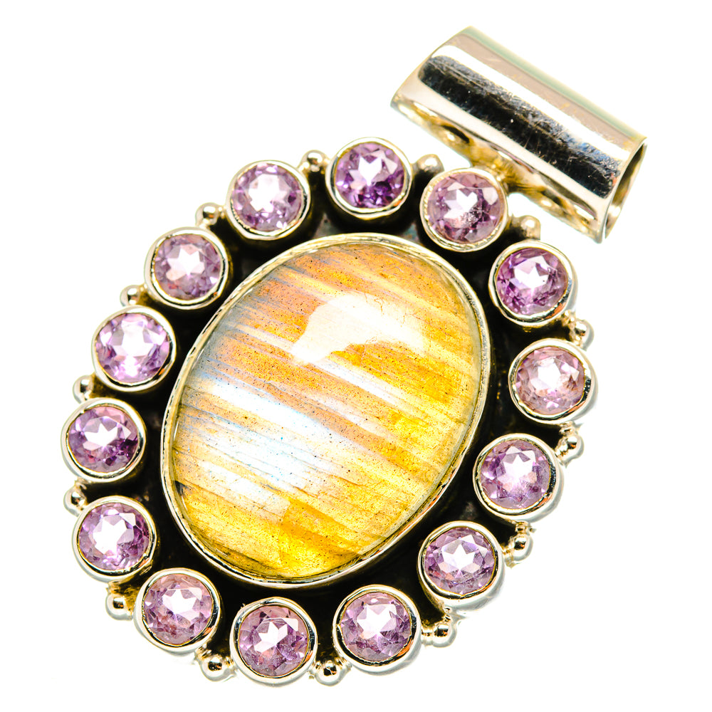 Labradorite Pendants handcrafted by Anasilvercos - PD10466