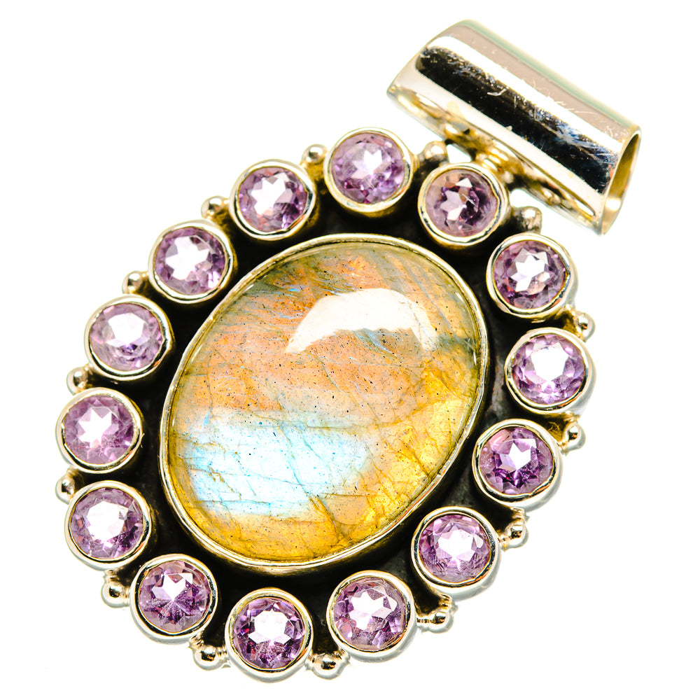 Labradorite Pendants handcrafted by Anasilvercos - PD10467