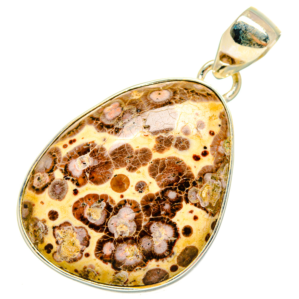 Poppy Jasper Pendants handcrafted by Anasilvercos - PD10469 - Photo 2