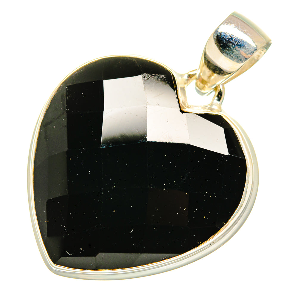 Black Onyx Pendants handcrafted by Anasilvercos - PD10478