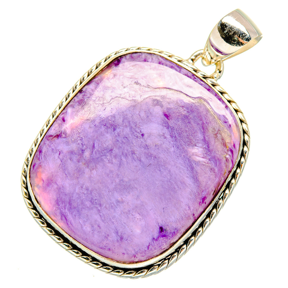 Charoite Pendants handcrafted by Anasilvercos - PD10496
