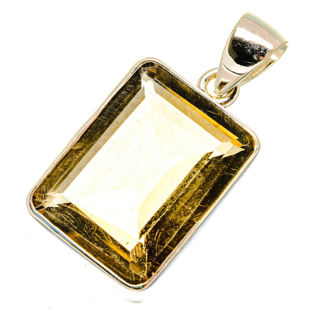 Smoky Quartz Pendants handcrafted by Anasilvercos - PD10512