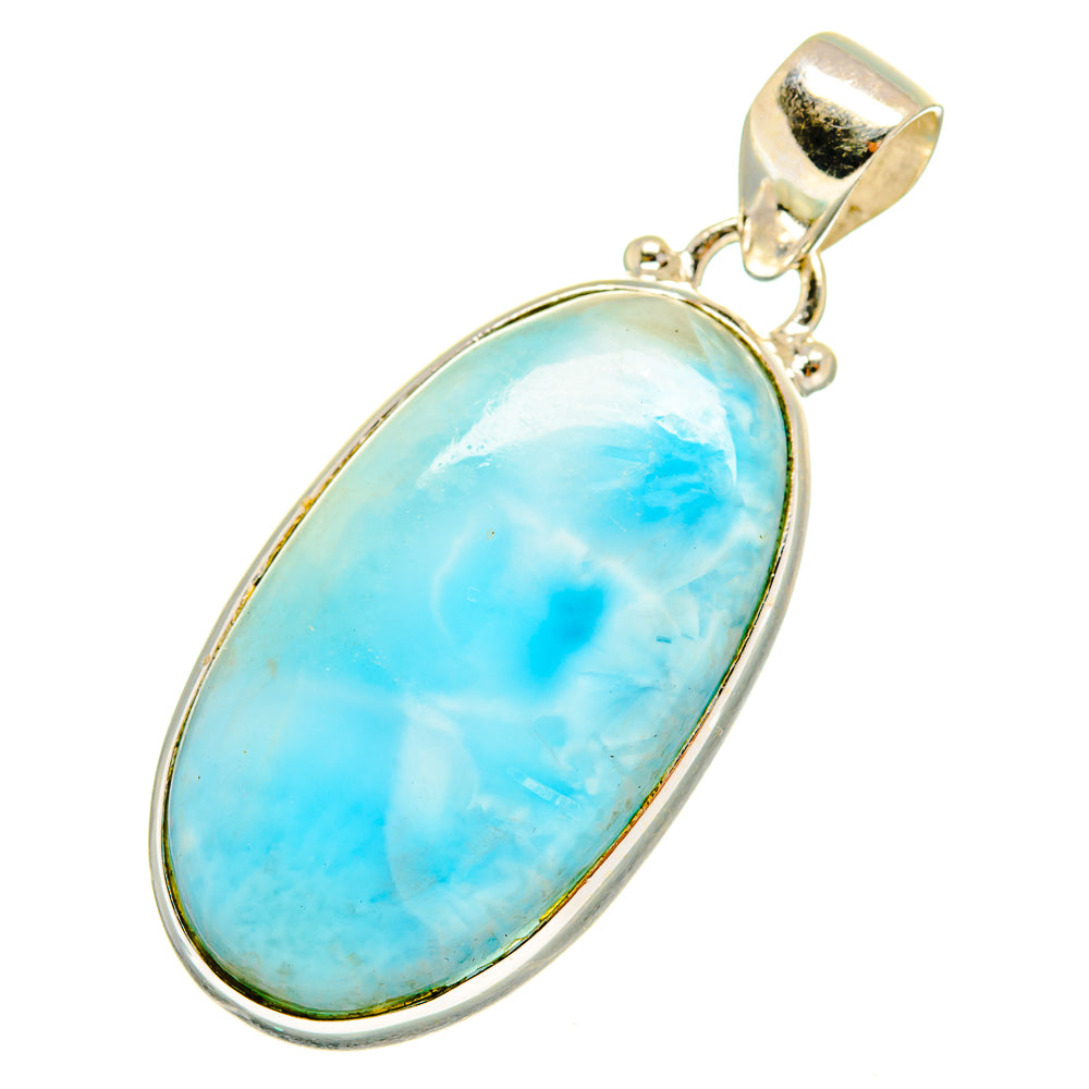 Larimar Pendants handcrafted by Anasilvercos - PD10543