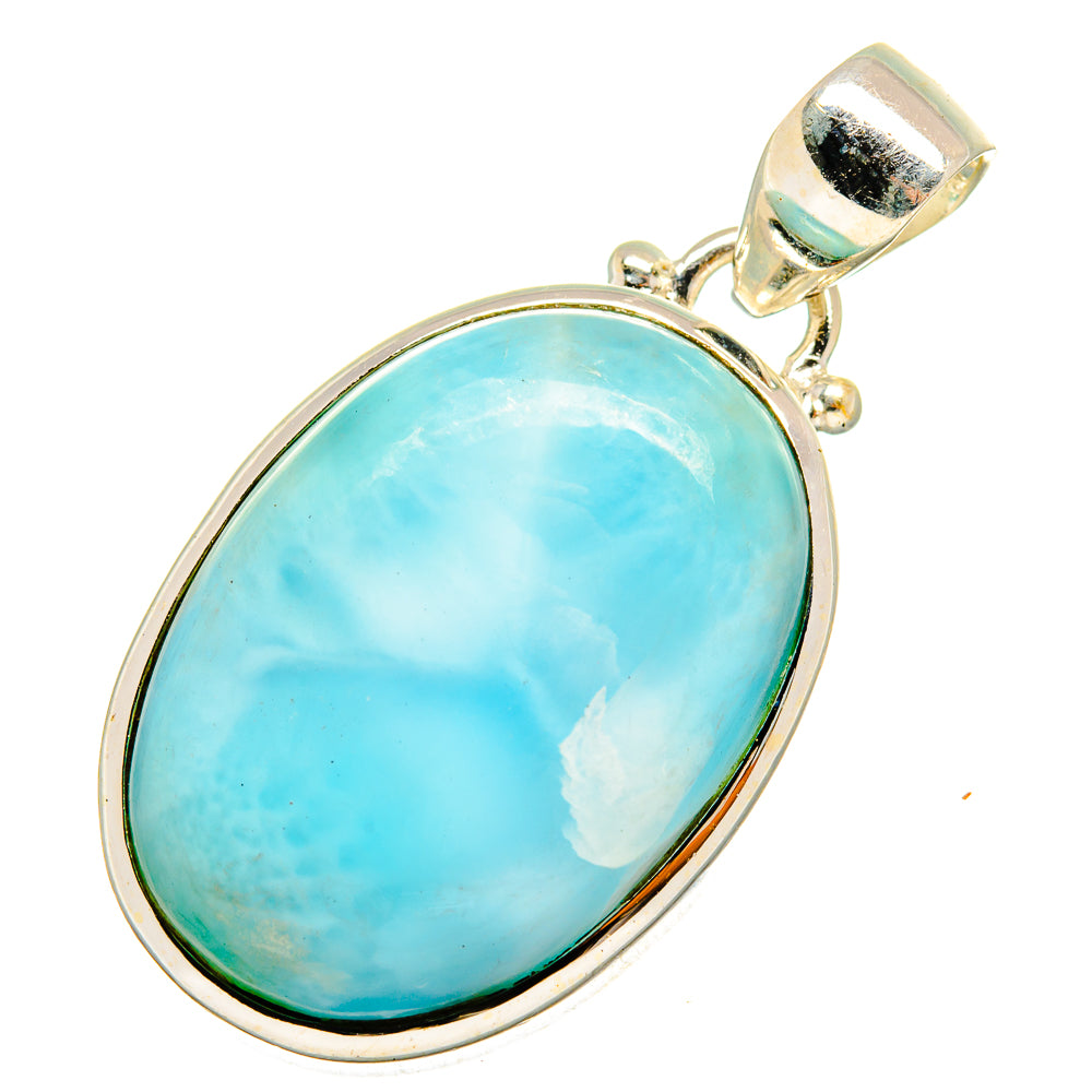 Larimar Pendants handcrafted by Anasilvercos - PD10570